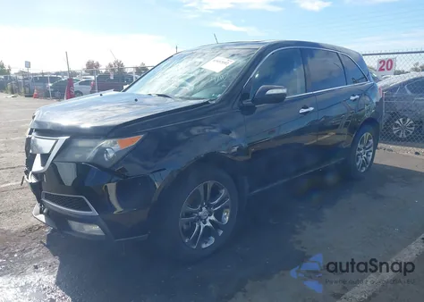 2010 Acura Mdx Technology Package из США, поврежденный, VIN 2HNYD2H60AH512716